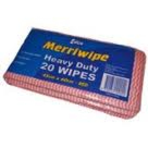 MERRIWIPE 20 PCS HEAVY RED