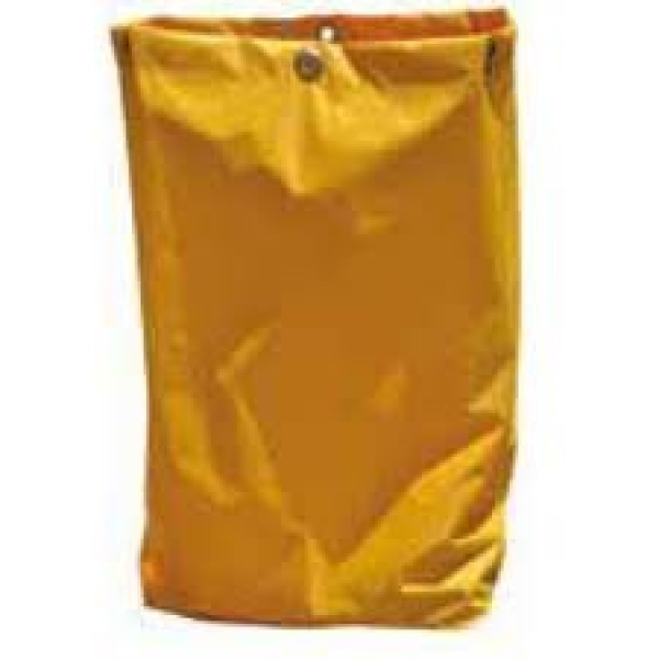 JANITORS CART YELLOW BAGS
