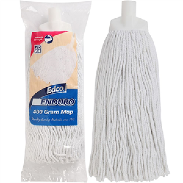 ENDURO MOP HEAD 400G WHITE