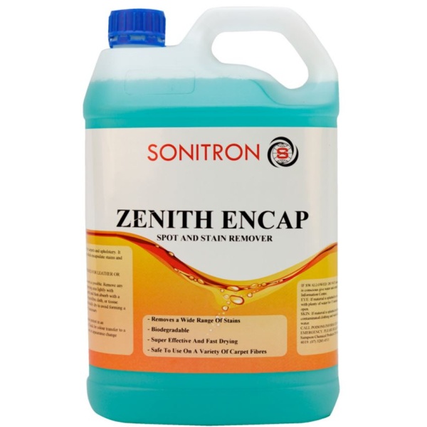 SONITRON ZENITH ENCAP STAIN REMOVER 5L