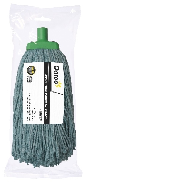 OATES VALUE MOP HEAD 400G GREEN
