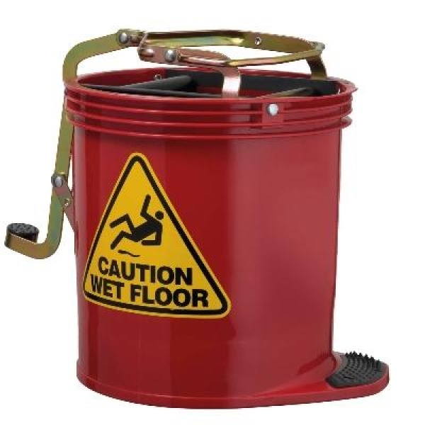 OATES CONTRACTOR WRINGER BUCKET RED