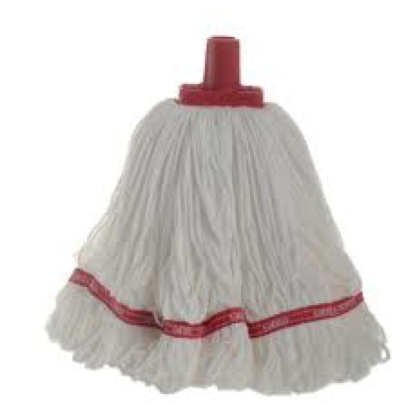 SABCO MICRO FIBRE MOP HEAD ROUND 350G RED