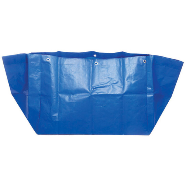 SCISSOR WASTE TROLLEY BLUE BAG SABCO