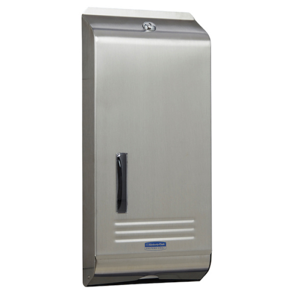 KLEENEX COMPACT HAND TOWEL DISPENSER STAINLESS STEEL