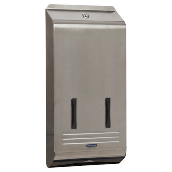 KLEENEX HAND TOWEL DISPENSER ULTRASLIM STAINLESS STEEL