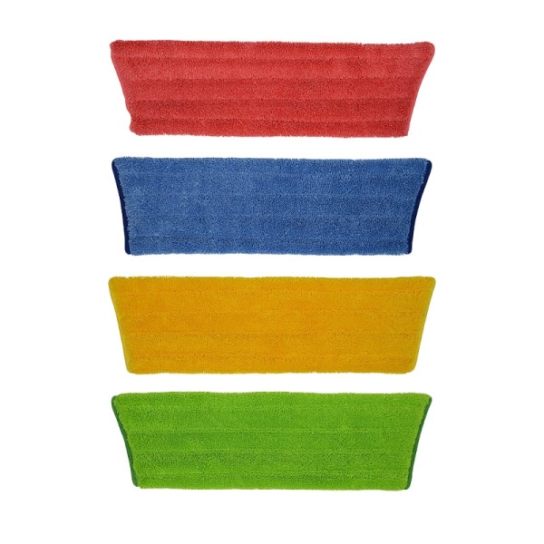 ENDURO FLAT MOP MICROFIBRE PAD 40CM RED