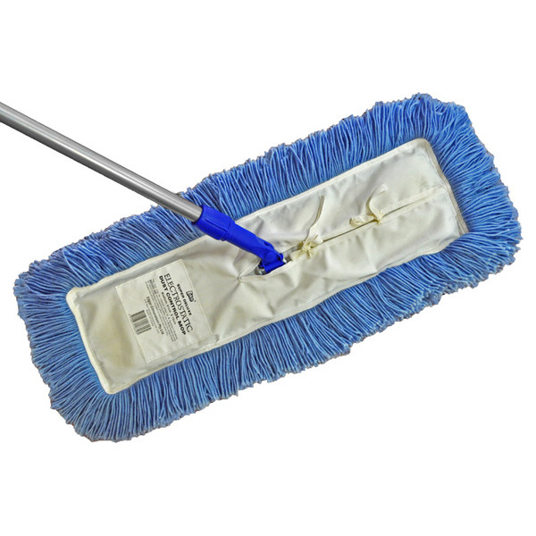 EDCO BLUE FLOOR DUST MOP 61CM COMPLETE