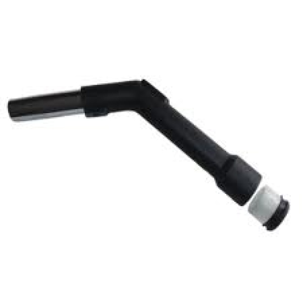 BENT END PIECE CHROME TIP 35MM