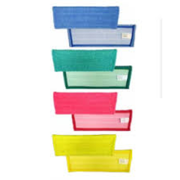 FLAT MOP CLEAN N DRY VELCRO BLUE 40CM