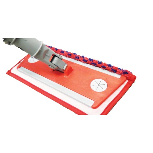 FLAT MOP HOLDER 30CM WITH LOCK RED