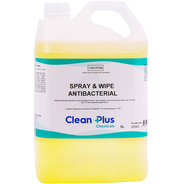 SPRAY AND WIPE ANTIBACTERIAL 5L