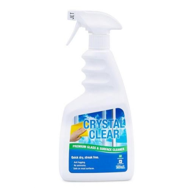 CRYSTAL CLEAR WINDOW CLEANER 750ML