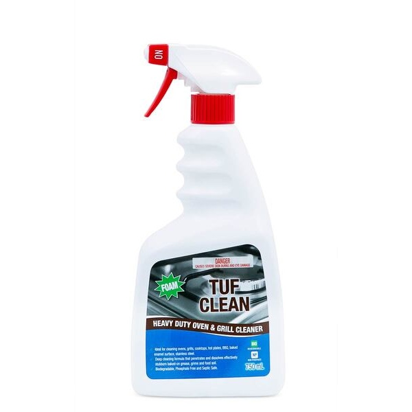 TUF CLEAN OVEN CLEANER FOAM 750ML