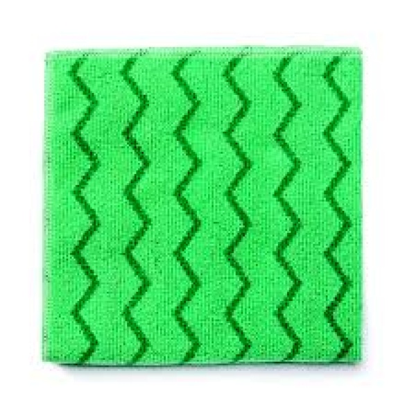 RUBBERMAID MICROFIBER CLOTH GREEN