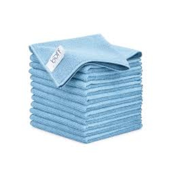 BULK MICROFIBER CLOTH  330GSM 25PACK BLUE