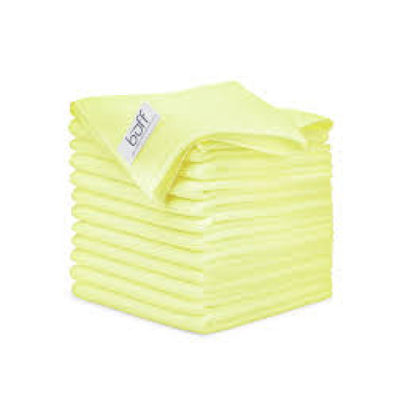 BULK MICROFIBER CLOTH  330GSM 25PACK YELLOW