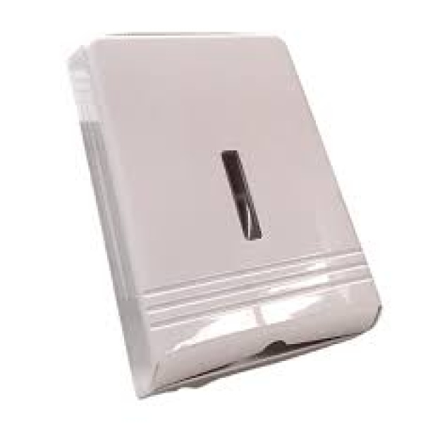 A&C COMPACT HAND TOWEL DISPENSER WHITE